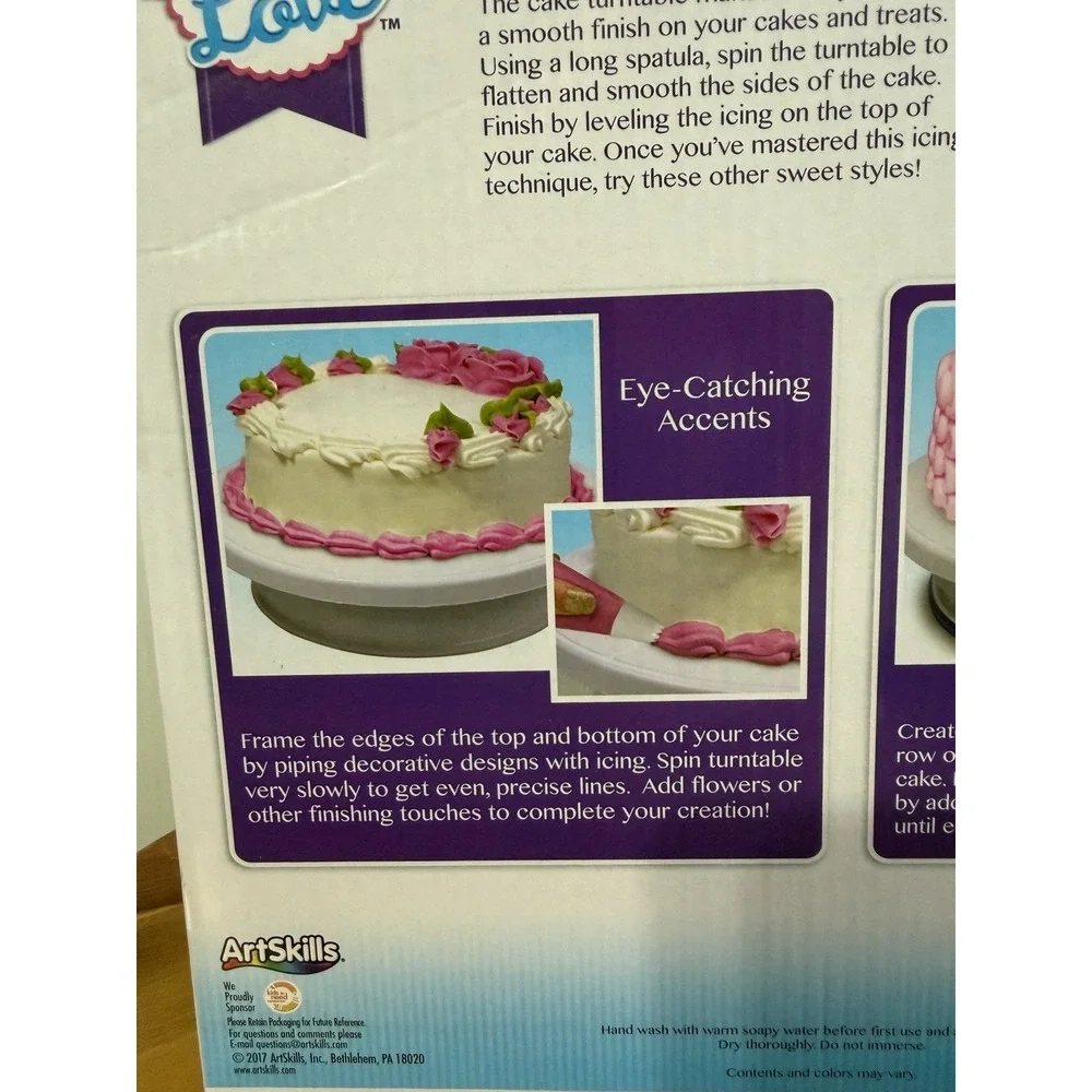 Cake Decorating Round Turntable 10